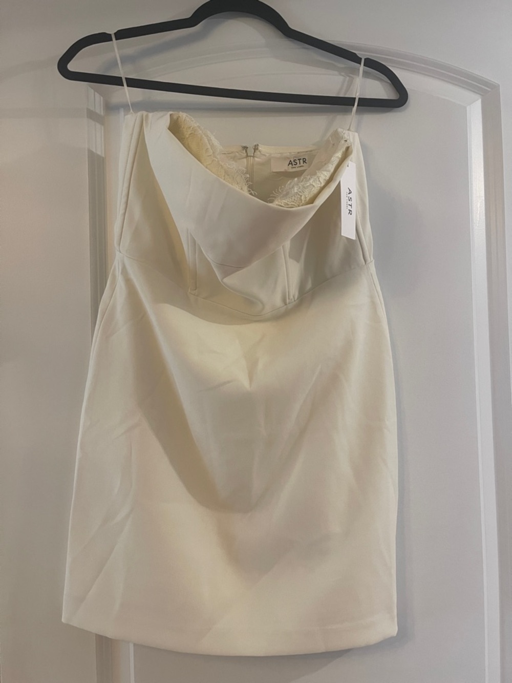 Melani Mini Dress In Off White